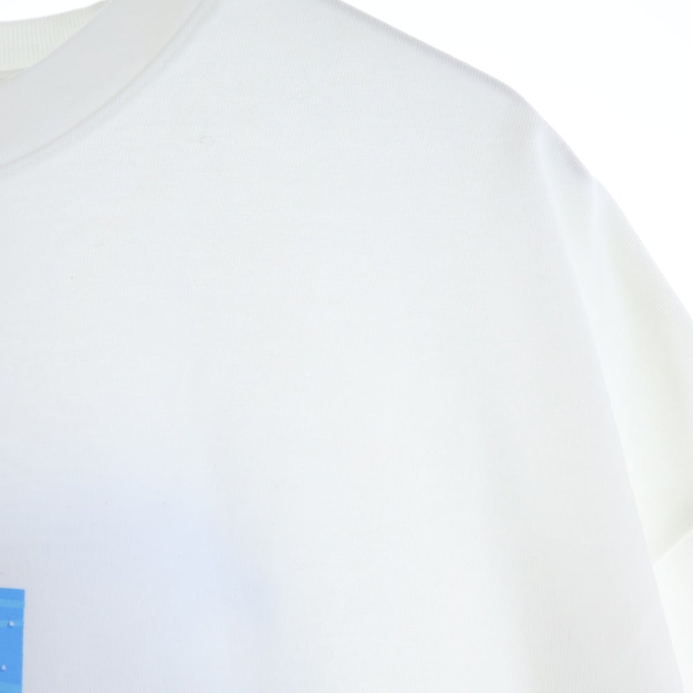 KITH(キス) ×PIXAR DISNEY FINDING NEMO ピクサー ディズニー ファインディング ニモ クルーネック カットソー 半袖Tシャツ ホワイト KHM034371-101