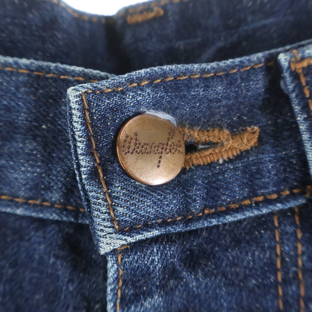 SUGARHILL(シュガーヒル) 23SS ×WRANGLER CLASSIC DENIM PANTS ラングラー クラシック ボタンフライデニムパンツ ジーンズ インディゴ WS0167