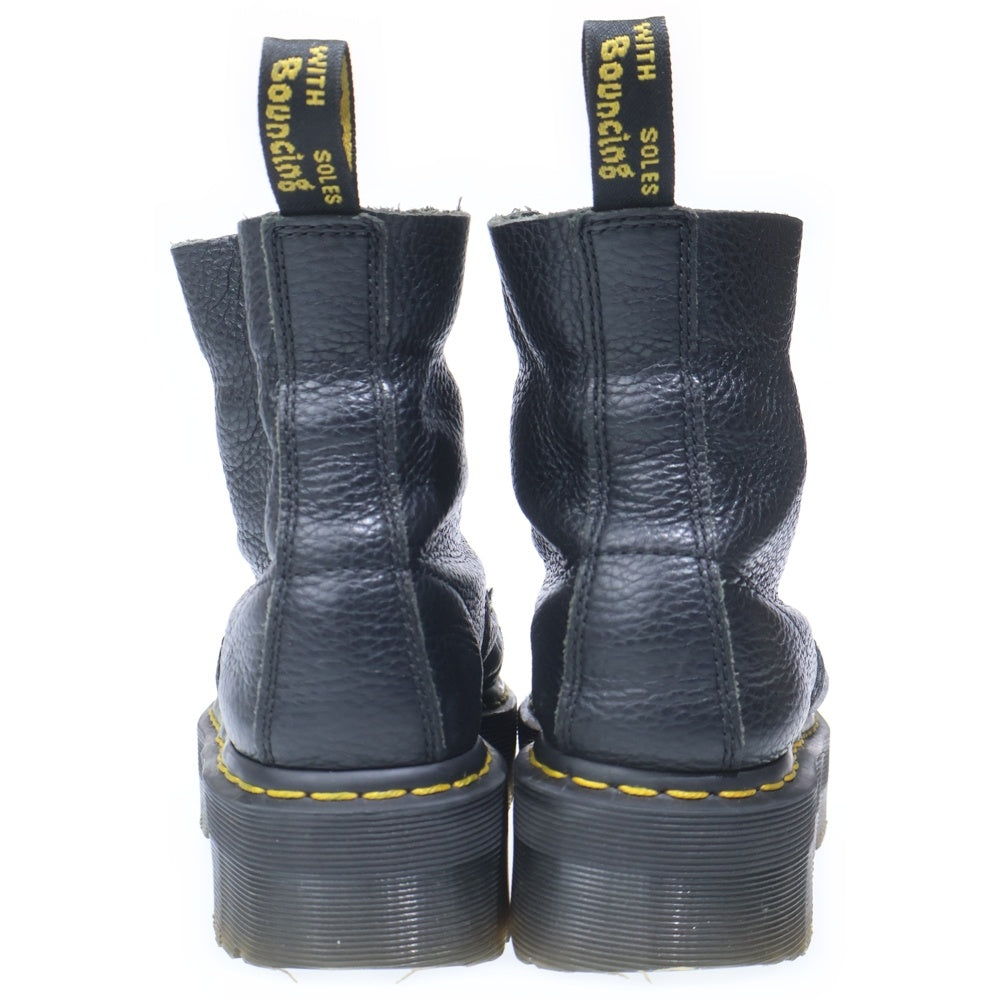 Dr.Martens(ドクターマーチン) SINCLAIR シンクレア 8ホール フロントジップ ジャングルブーツ レディース ブラック