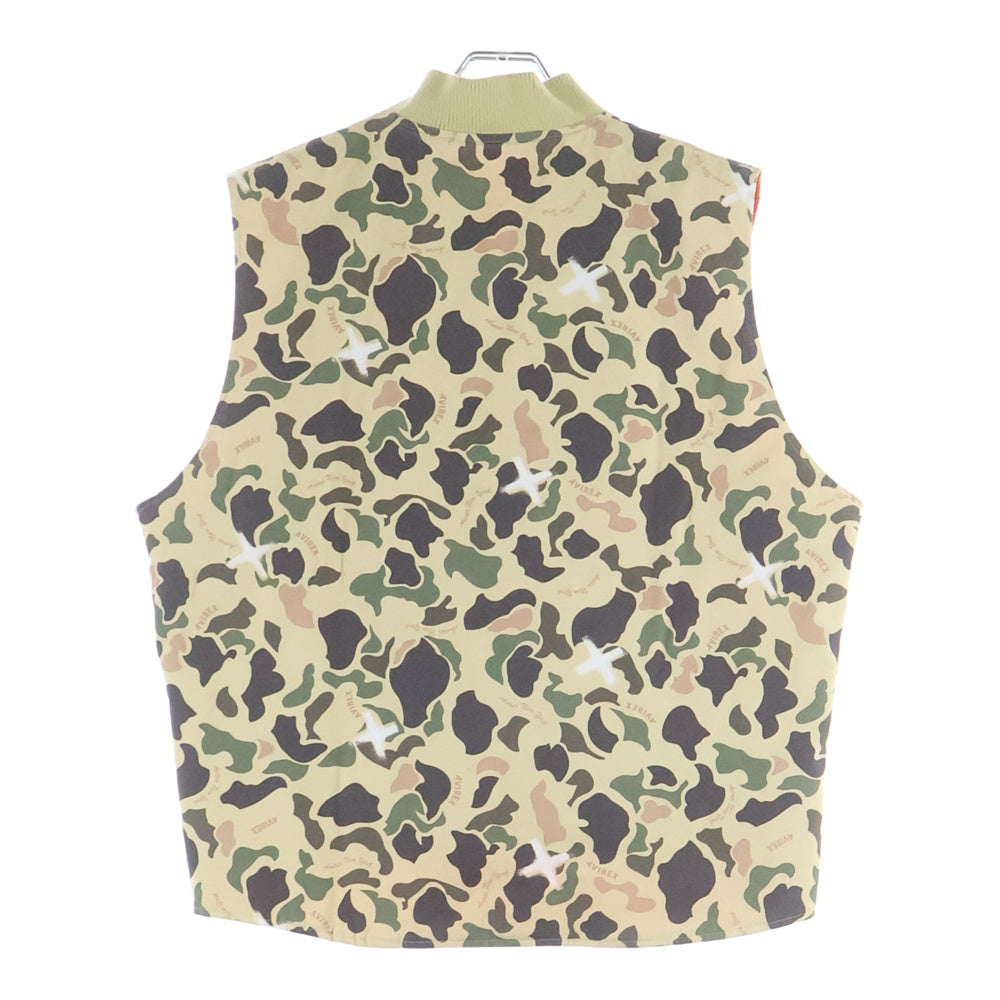 AVIREX(アヴィレックス) REVERSIBLE DUCK CAMO VEST リバーシブル ダックカモ ベスト マルチカラー 783-4257001