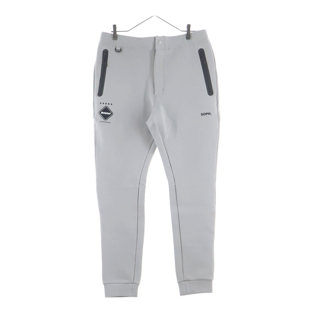 F.C.R.B./F.C.Real Bristol/FCRB(エフシーアールビー/エフシーレアルブリストル) 23AW TECH SWEAT TRAINING PANTS テック スウェット イージートレーニングパンツ グレー FCRB-232040