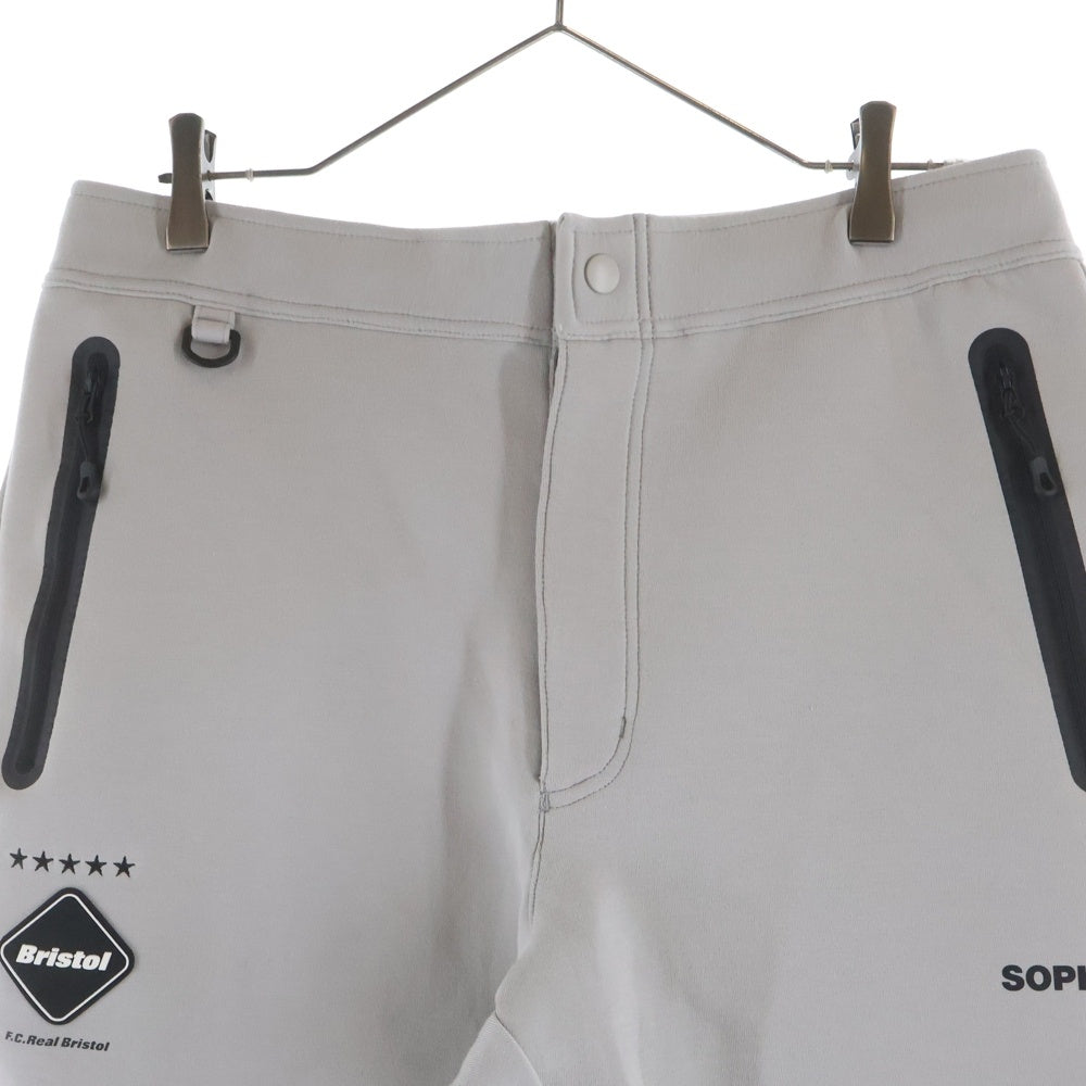 F.C.R.B./F.C.Real Bristol/FCRB(エフシーアールビー/エフシーレアルブリストル) 23AW TECH SWEAT TRAINING PANTS テック スウェット イージートレーニングパンツ グレー FCRB-232040