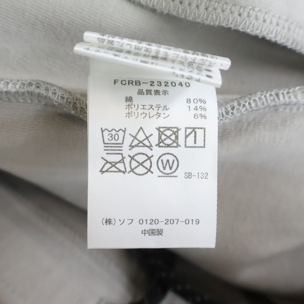 F.C.R.B./F.C.Real Bristol/FCRB(エフシーアールビー/エフシーレアルブリストル) 23AW TECH SWEAT TRAINING PANTS テック スウェット イージートレーニングパンツ グレー FCRB-232040