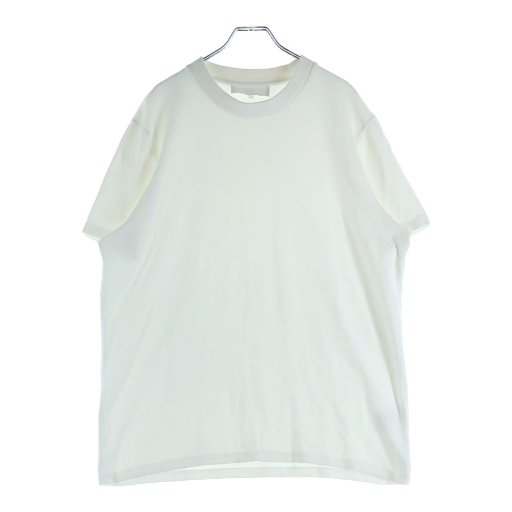 Neil Barrett(ニール バレット) BONDING T-SHIRT ボンディング クルーネック半袖Tシャツ カットソー ホワイト PBJE650-2556