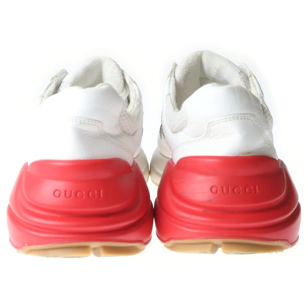 GUCCI(グッチ) RYHTON SHERRY LINE ライトン シェリーライン ローカットスニーカー ホワイト 643491