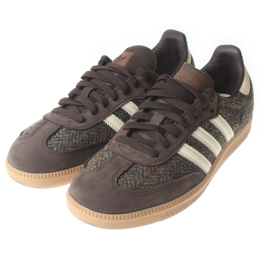 adidas(アディダス) SAMBA OG サンバ ハリスツイード ローカットスニーカー ブラウン US8/26cm ID1450