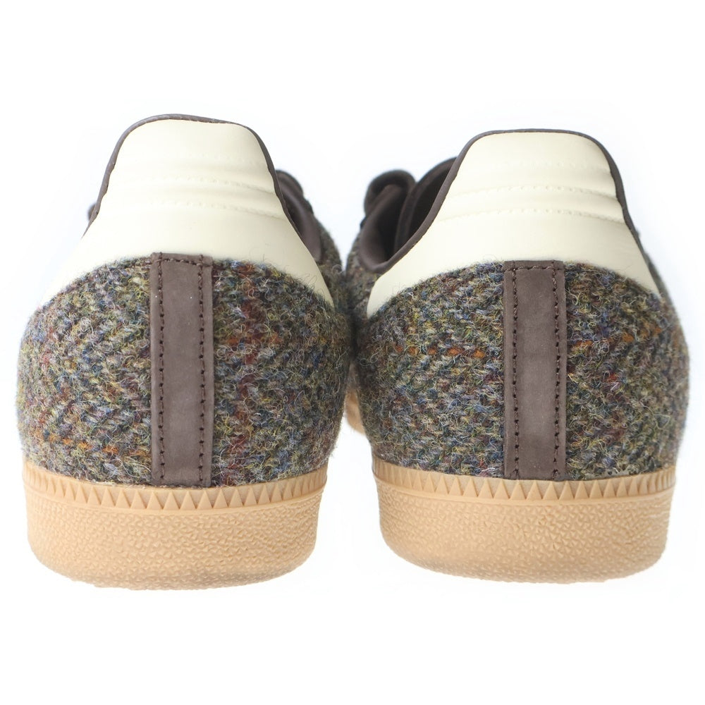 adidas(アディダス) SAMBA OG サンバ ハリスツイード ローカットスニーカー ブラウン US8/26cm ID1450