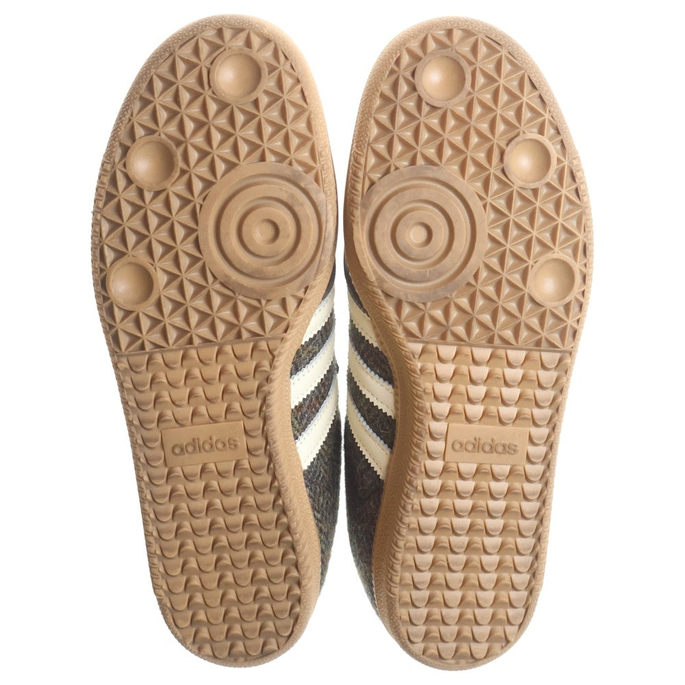 adidas(アディダス) SAMBA OG サンバ ハリスツイード ローカットスニーカー ブラウン US8/26cm ID1450