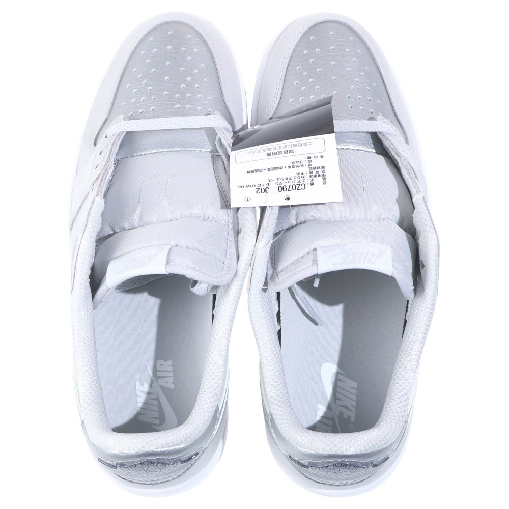 NIKE(ナイキ) AIR JORDAN 1 RETRO LOW OG エアジョーダン レトロ ローカットスニーカー グレー/シルバー CZ0790-002