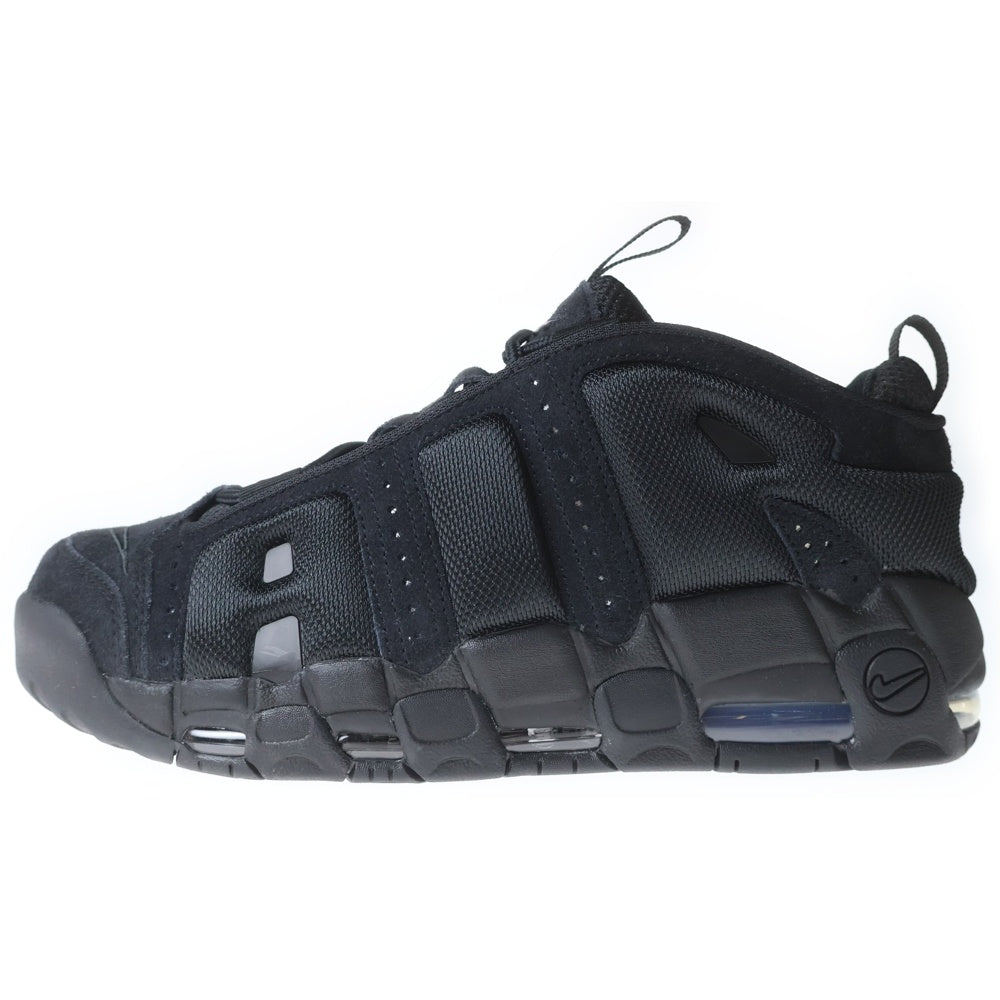 NIKE(ナイキ) AIR MORE UPTEMPO LOW TRIPLE BLACK エアモアアップテンポ トリプルブラック ローカットスニーカー ブラック US10/28cm IM6649-001