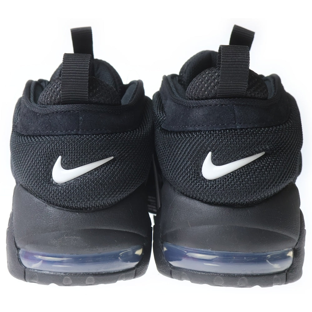 NIKE(ナイキ) AIR MORE UPTEMPO LOW TRIPLE BLACK エアモアアップテンポ トリプルブラック ローカットスニーカー ブラック US10/28cm IM6649-001