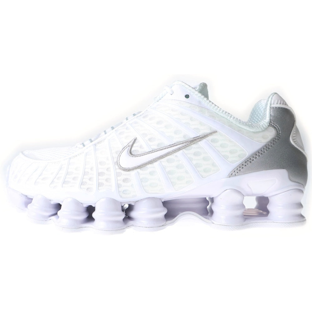 NIKE(ナイキ) SHOX TL WOLF GREY ショックス ローカットスニーカー ホワイト US9.5/27.5cm AV3595-100