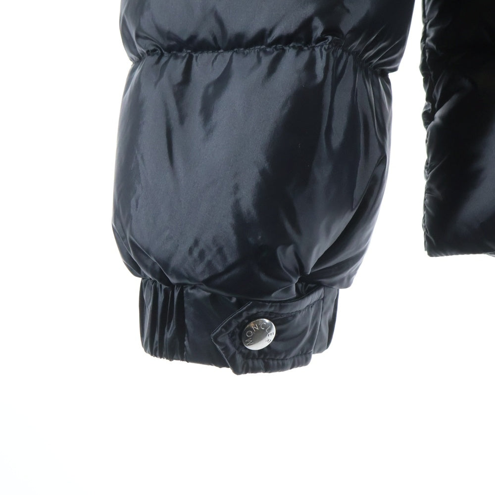 MONCLER(モンクレール) 22AW PAVIN テープロゴ フーデッドダウンジャケット ブラック I20911A00051 595ZZ