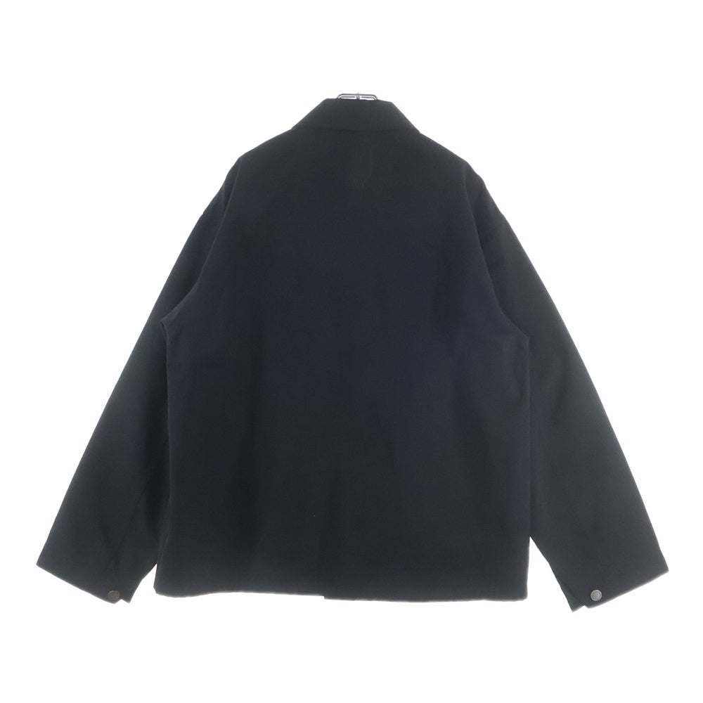VISVIM(ヴィスヴィム) 21AW BAKER COVERALL ハンドステンシルペイント ベイカー カバーオール ブラック 0121205013018