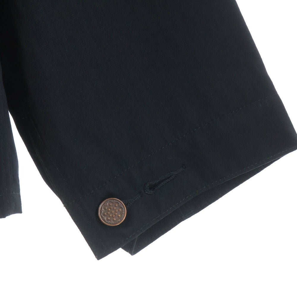 VISVIM(ヴィスヴィム) 21AW BAKER COVERALL ハンドステンシルペイント ベイカー カバーオール ブラック 0121205013018