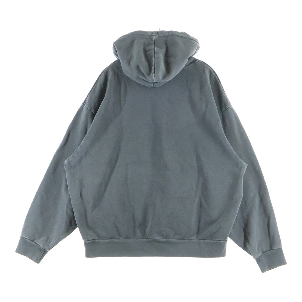 KITH(キス) NELSON HOODIE ネルソン ロゴデザイン スウェット プルオーバーパーカー グレー KHM031301