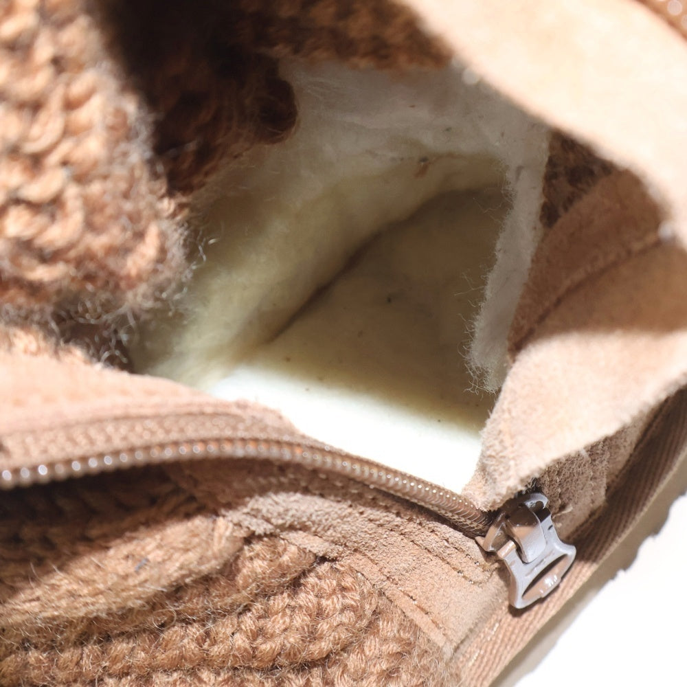 UGG(アグ) CLASSIC TALL CHUNKY KNIT クラシック トール チャンキーニット ロングブーツ レディース ブラウン 1130572
