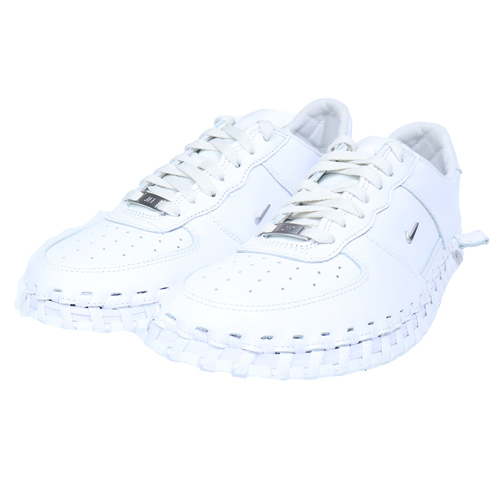 NIKE(ナイキ) ×JACQUEMUS W FORCE 1 LOW LX WHITE ジャックムス ウィメンズ フォース 1 ローカットスニーカー ホワイト US10/27cm DR0424-100 レディース