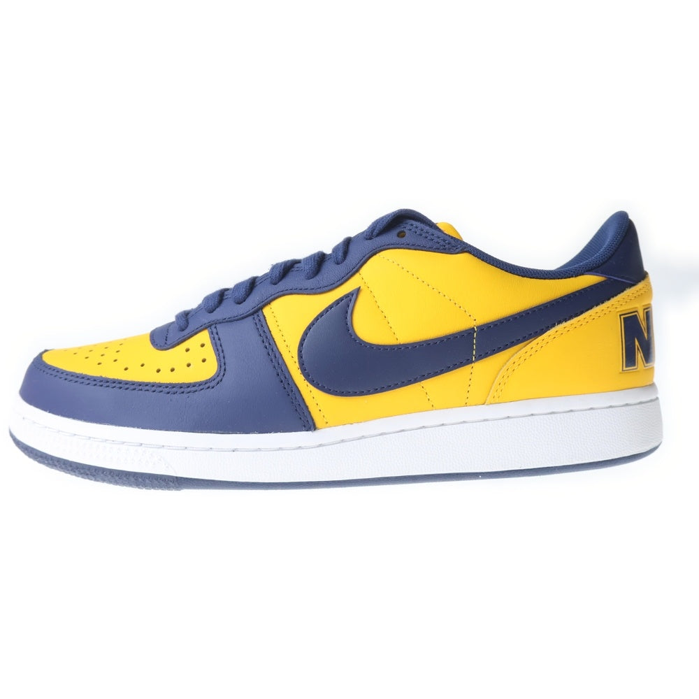 NIKE(ナイキ) TERMINATOR LOW MICHIGAN ターミネーター ミシガン ローカットスニーカー イエロー/ネイビー US8.5/26.5cm FJ4206-700