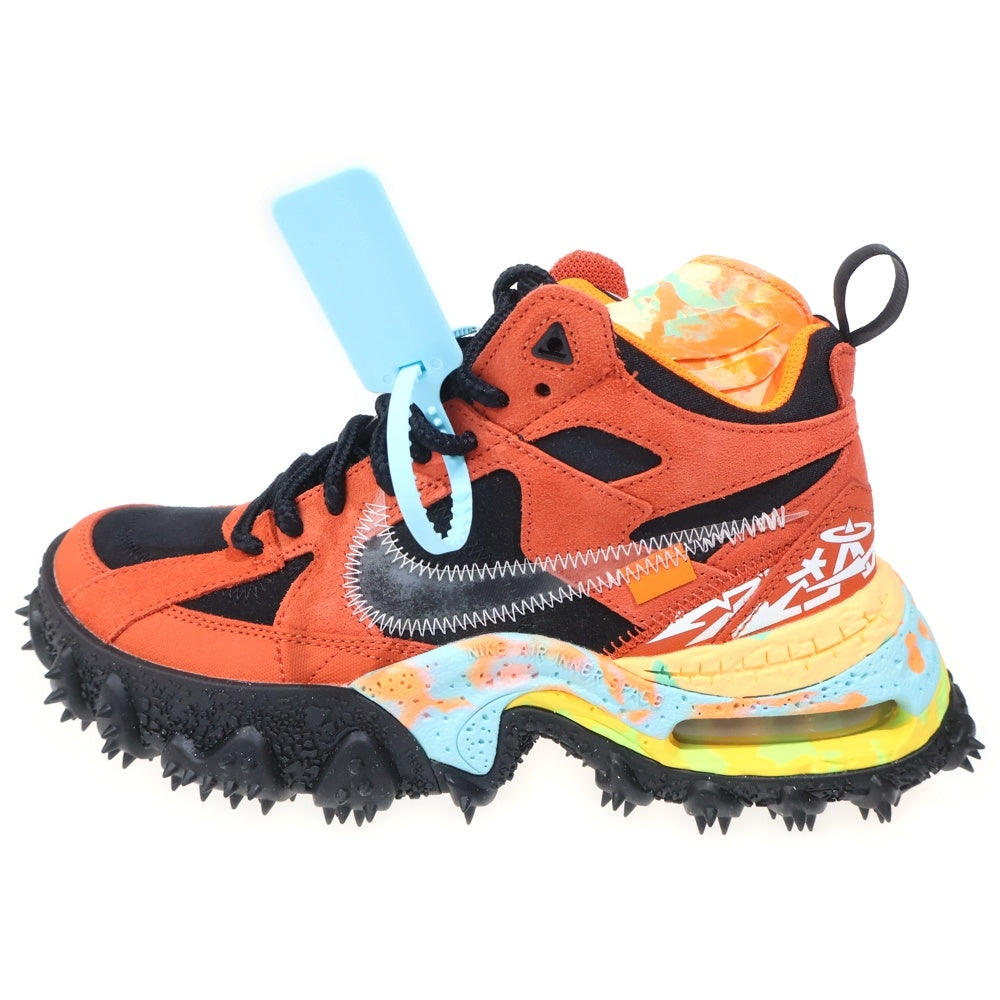 NIKE(ナイキ) ×Off-White AIR TERRA FORMA オフホワイト エア テラフォーマ ハイカットスニーカー オレンジ US7/25cm DQ1615-800