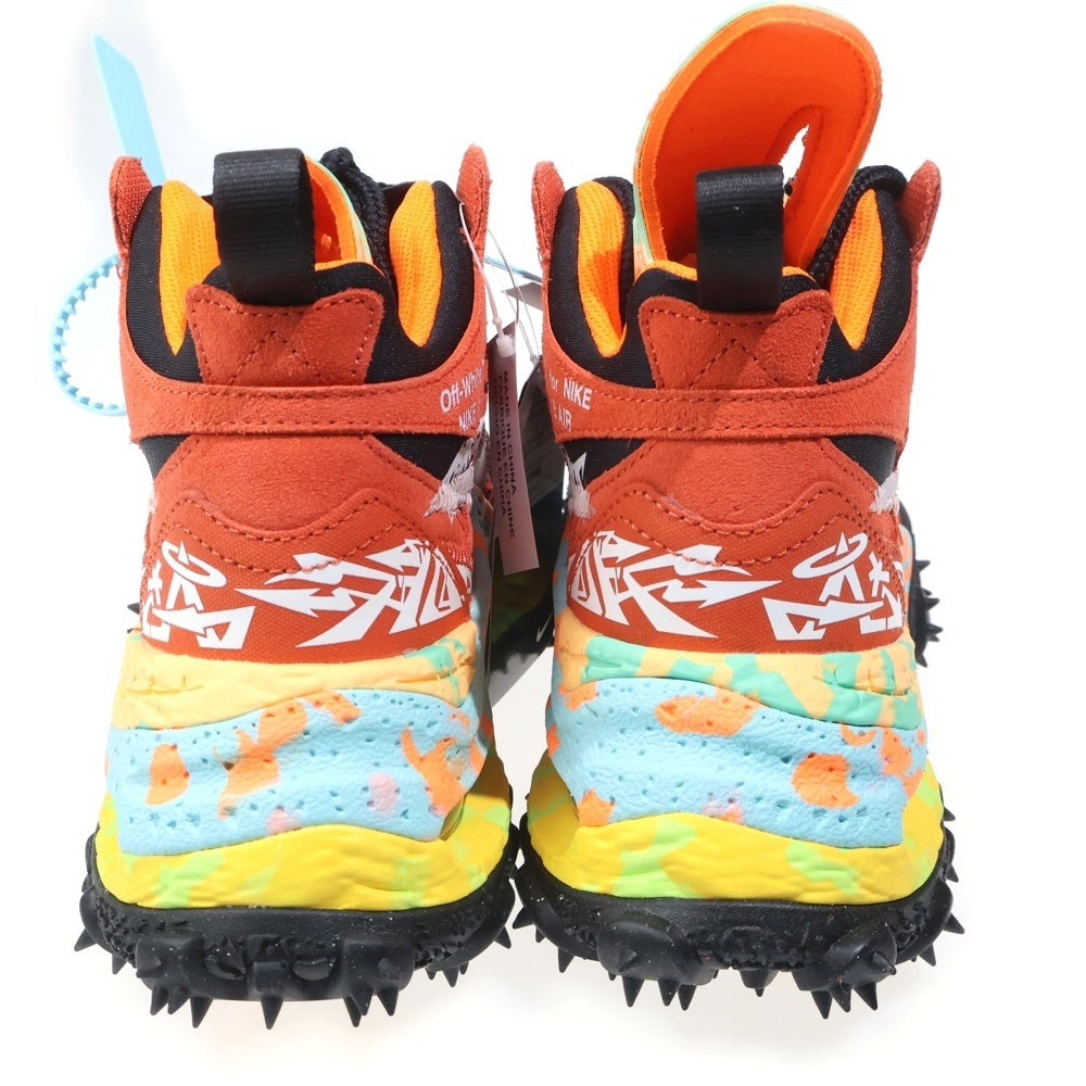 NIKE(ナイキ) ×Off-White AIR TERRA FORMA オフホワイト エア テラフォーマ ハイカットスニーカー オレンジ US7/25cm DQ1615-800