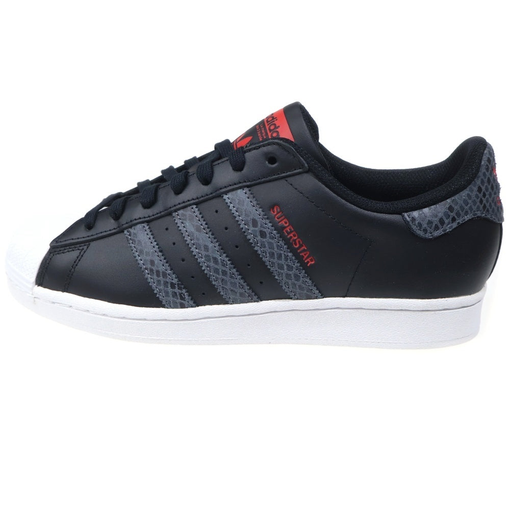 adidas(アディダス) W SUPERSTAR ウィメンズ スーパースター ローカットスニーカー ブラック/ホワイト US9.5/26.5cm HQ1917