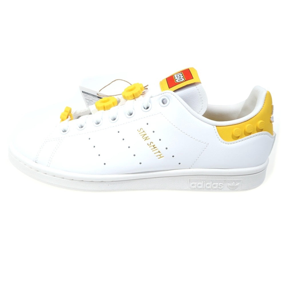 adidas(アディダス) ×LEGO STAN SMITH レゴ スタンスミス ローカットスニーカー ホワイト/イエロー US9.5/26.5cm GX7203
