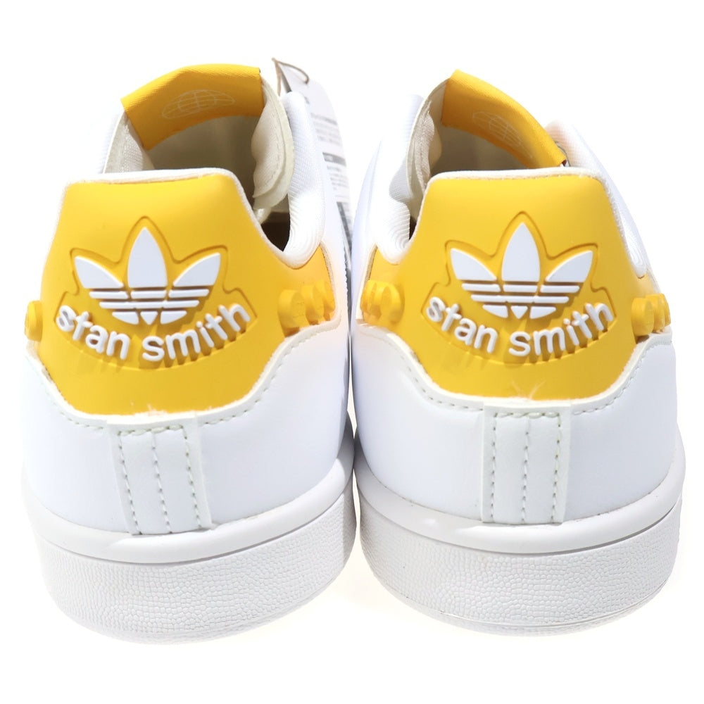 adidas(アディダス) ×LEGO STAN SMITH レゴ スタンスミス ローカットスニーカー ホワイト/イエロー US9.5/26.5cm GX7203