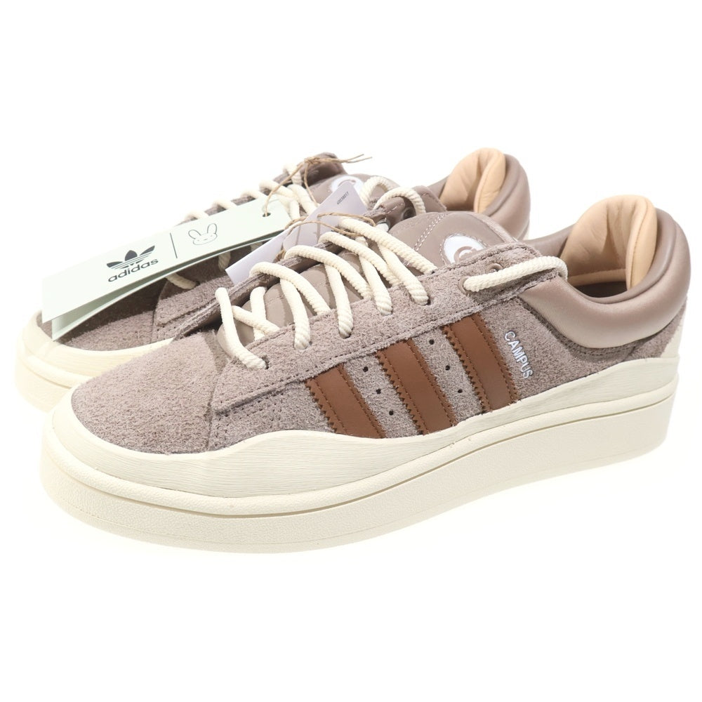 adidas(アディダス) ×BAD BUNNY CAMPUS バットバニー キャンバス ローカットスニーカー ブラウン US8.5/26.5cm ID2529