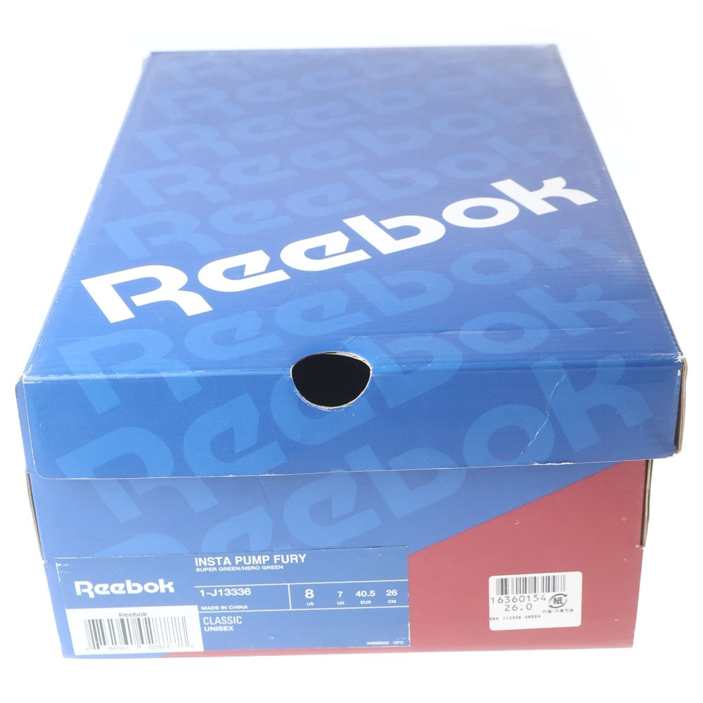 Reebok(リーボック) 【観賞用 2015年製】INSTAPUMP FURY ローカットスニーカー US8/26cm グリーン J13336