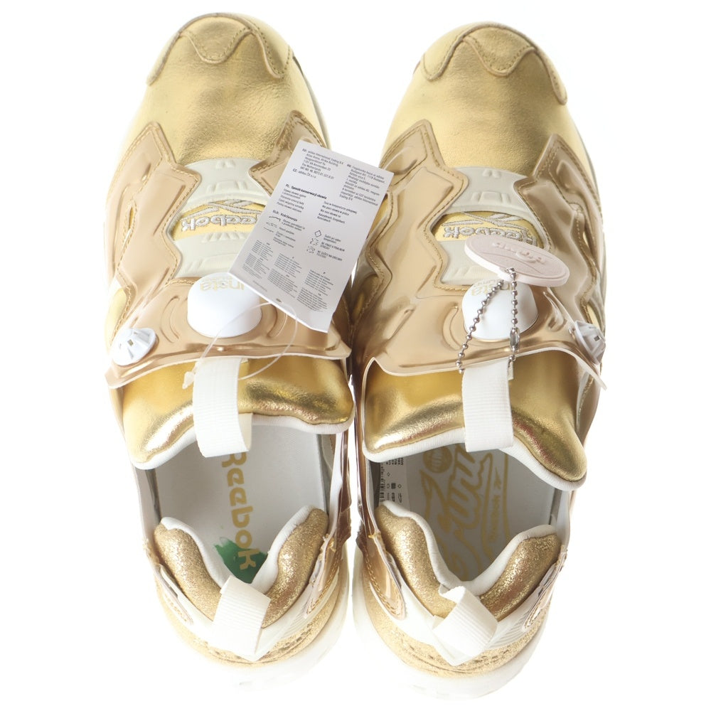 Reebok(リーボック) INSTAPUMP FURY ローカットスニーカー US9/26cm ゴールド V70094
