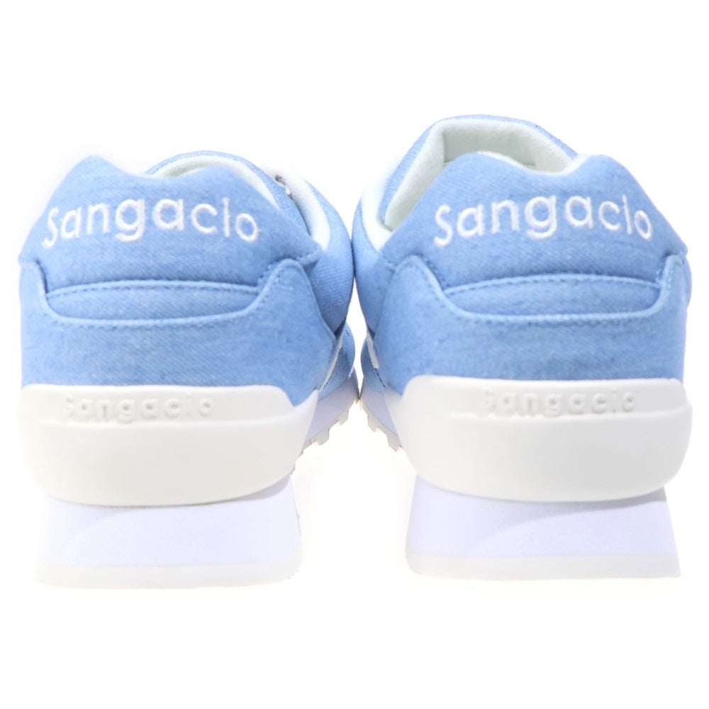 Sangacio(サンガッチョ) DENIM SKY BLUE デニム スカイブルー ローカットスニーカー ブルー US8.5/26.5cm