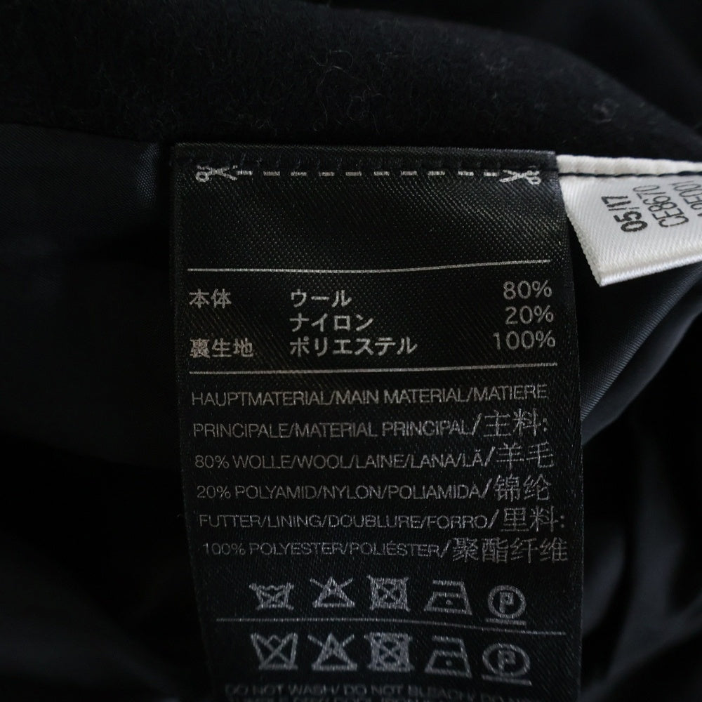 Y-3(ワイスリー) エンブロイダリーデザイン ベルト付き ウール混 スカート レディース ブラック CE8670