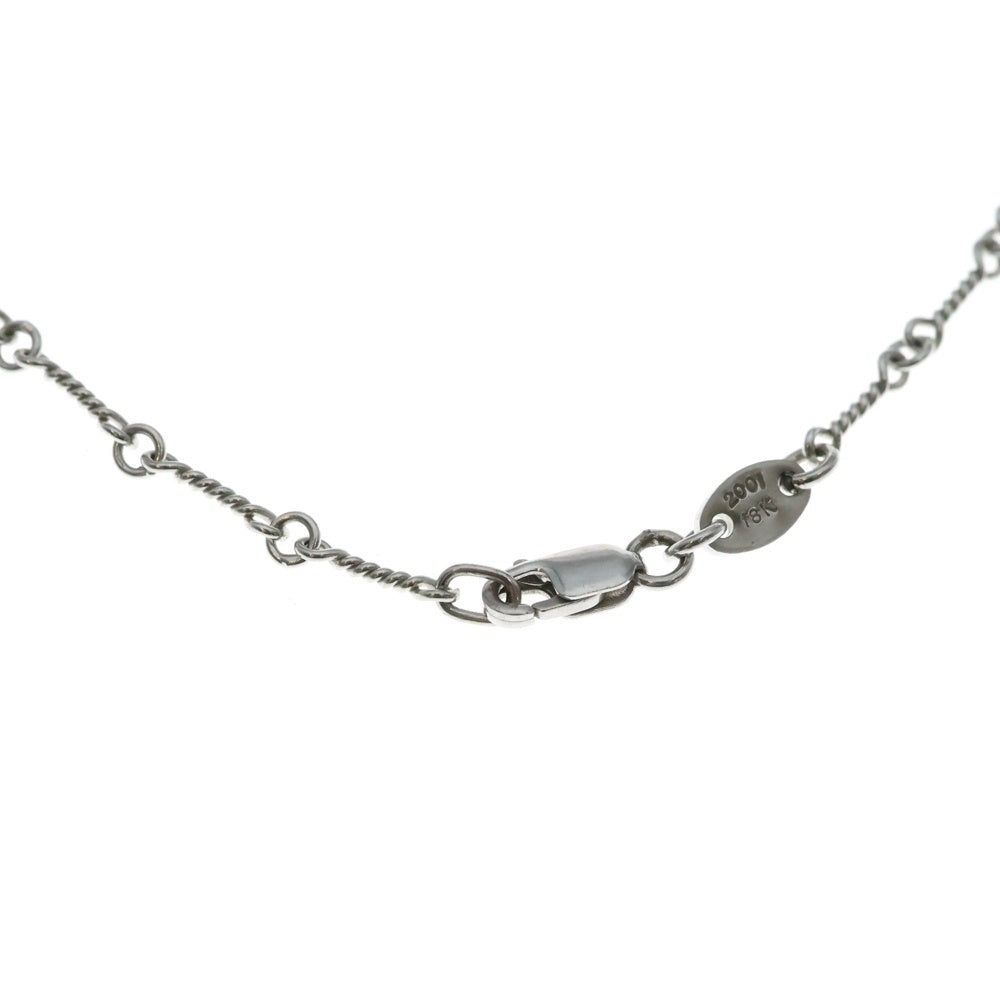CHROME HEARTS(クロムハーツ) 18KWG NECKCHAIN T16 ツイストチェーンネックレス 16inch ホワイトゴールド BCA001