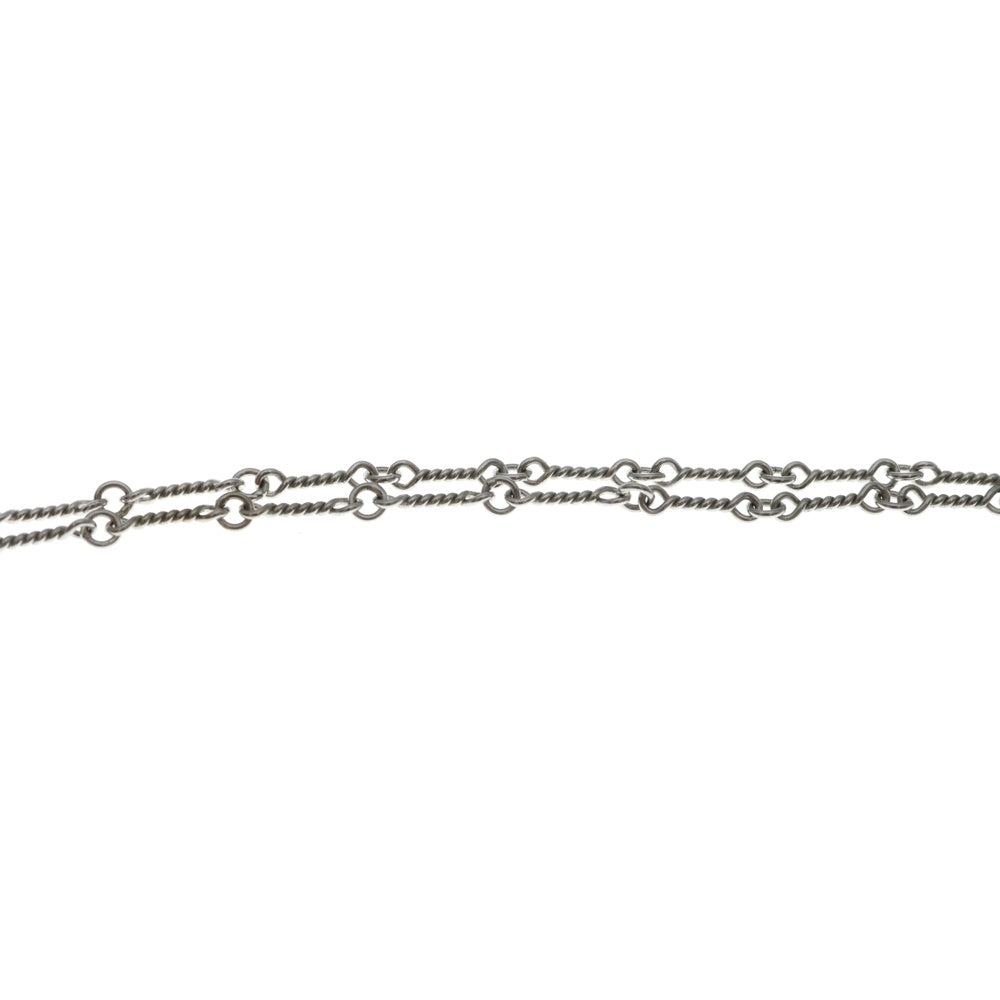 CHROME HEARTS(クロムハーツ) 18KWG NECKCHAIN T16 ツイストチェーンネックレス 16inch ホワイトゴールド BCA001