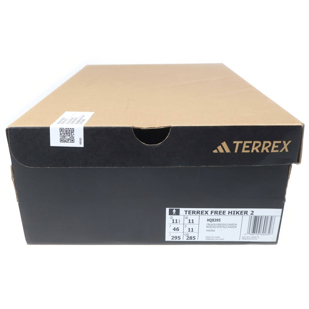 adidas(アディダス) TERREX FREE HIKER 2 テレックス フリー ハイカー ハイカットスニーカー ブラック US11.5/28.5cm HQ8395