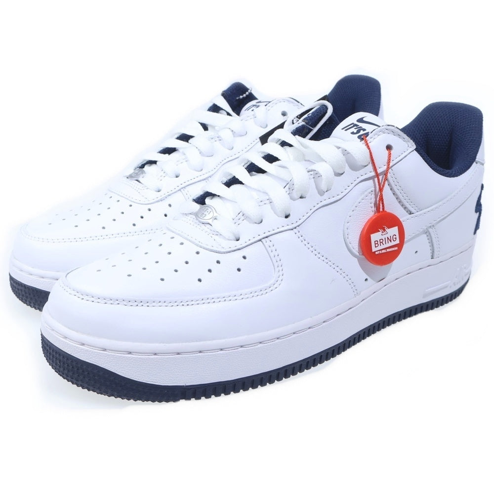 NIKE(ナイキ) ×LIL YACHTY AIR FORCE 1 LOW WHITE AND MIDNIGHT NAVY