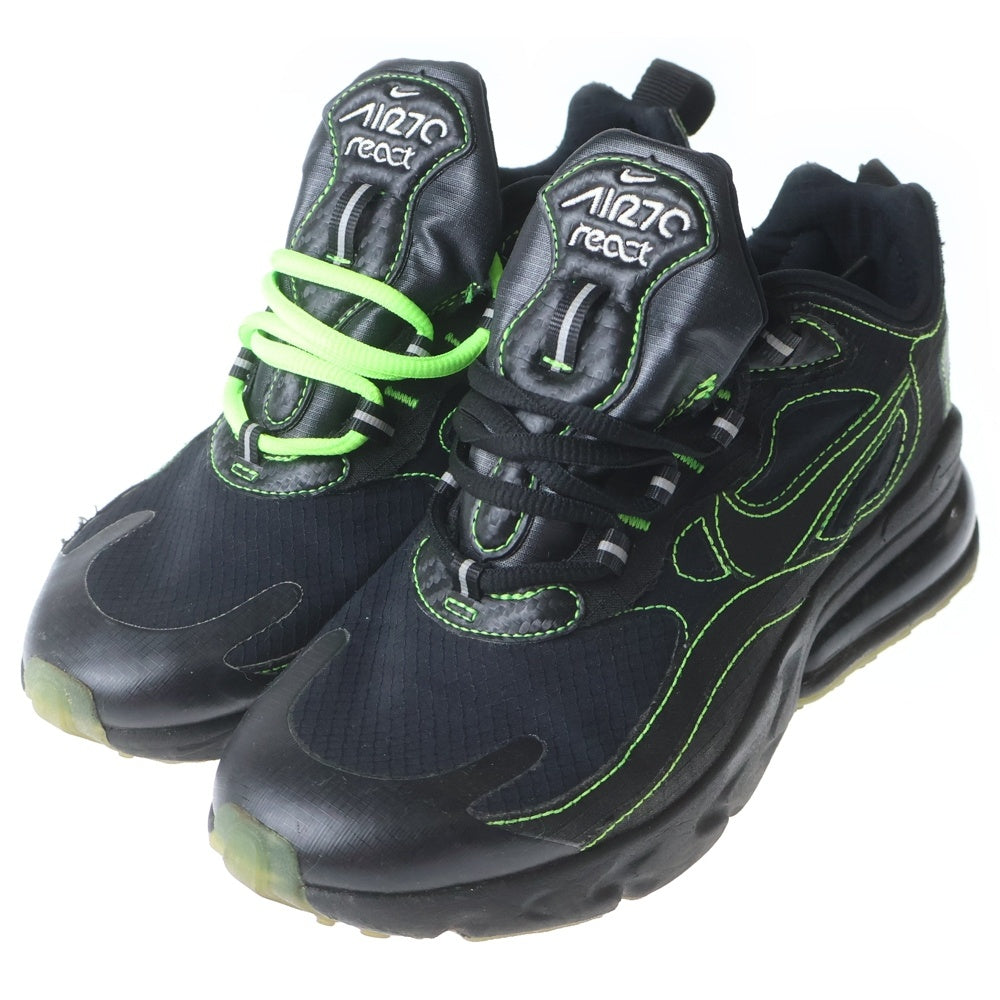 NIKE(ナイキ) AIR MAX 270 REACT エア マックス リアクト ローカットスニーカー レディース ブラック US4/23cm CQ6549-001