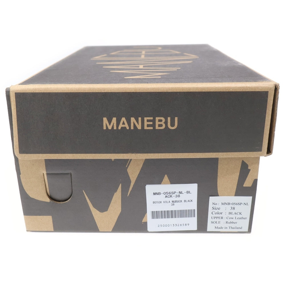 MANEBU(マネブ) BITCH VILA ビッチ ビラ ホースビット タッセルローファー レディース ブラック MNB-056SP-NL