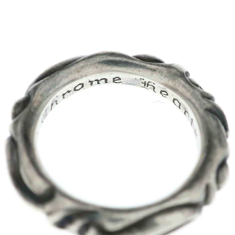 CHROME HEARTS(クロムハーツ) SCRL BAND スクロールバンド リング シルバー BCA351