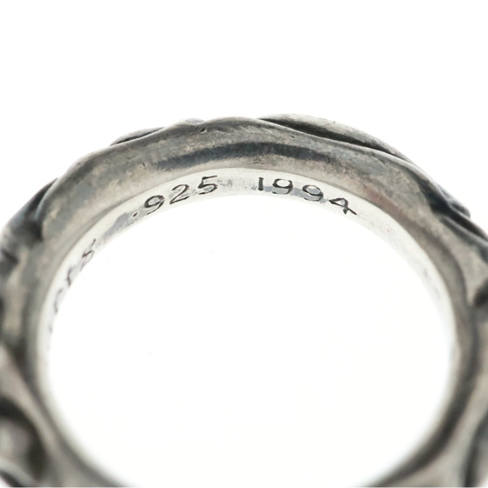 CHROME HEARTS(クロムハーツ) SCRL BAND スクロールバンド リング シルバー BCA351