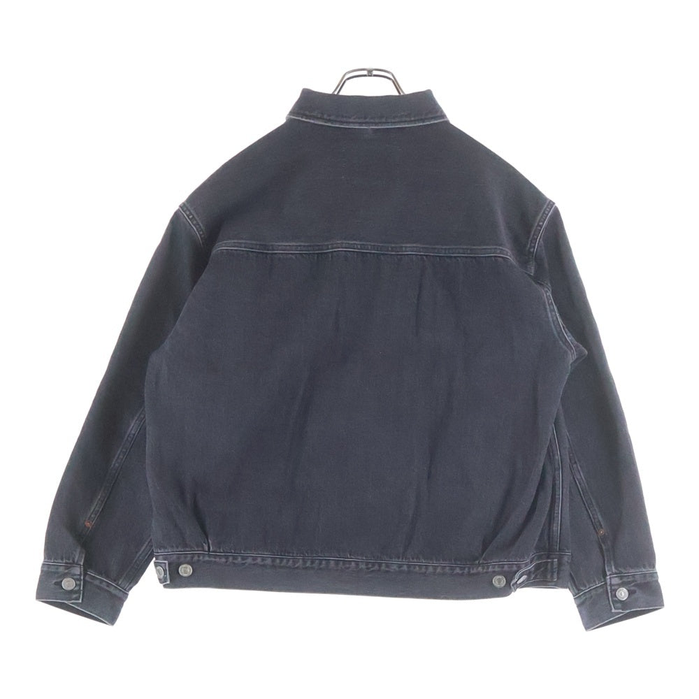 RADIALL(ラディアル) 25SS CLASSIC 350 TOP-TRUCKER JACKET デニムトラッカージャケット ブラック RAD-25SS-JK002-02