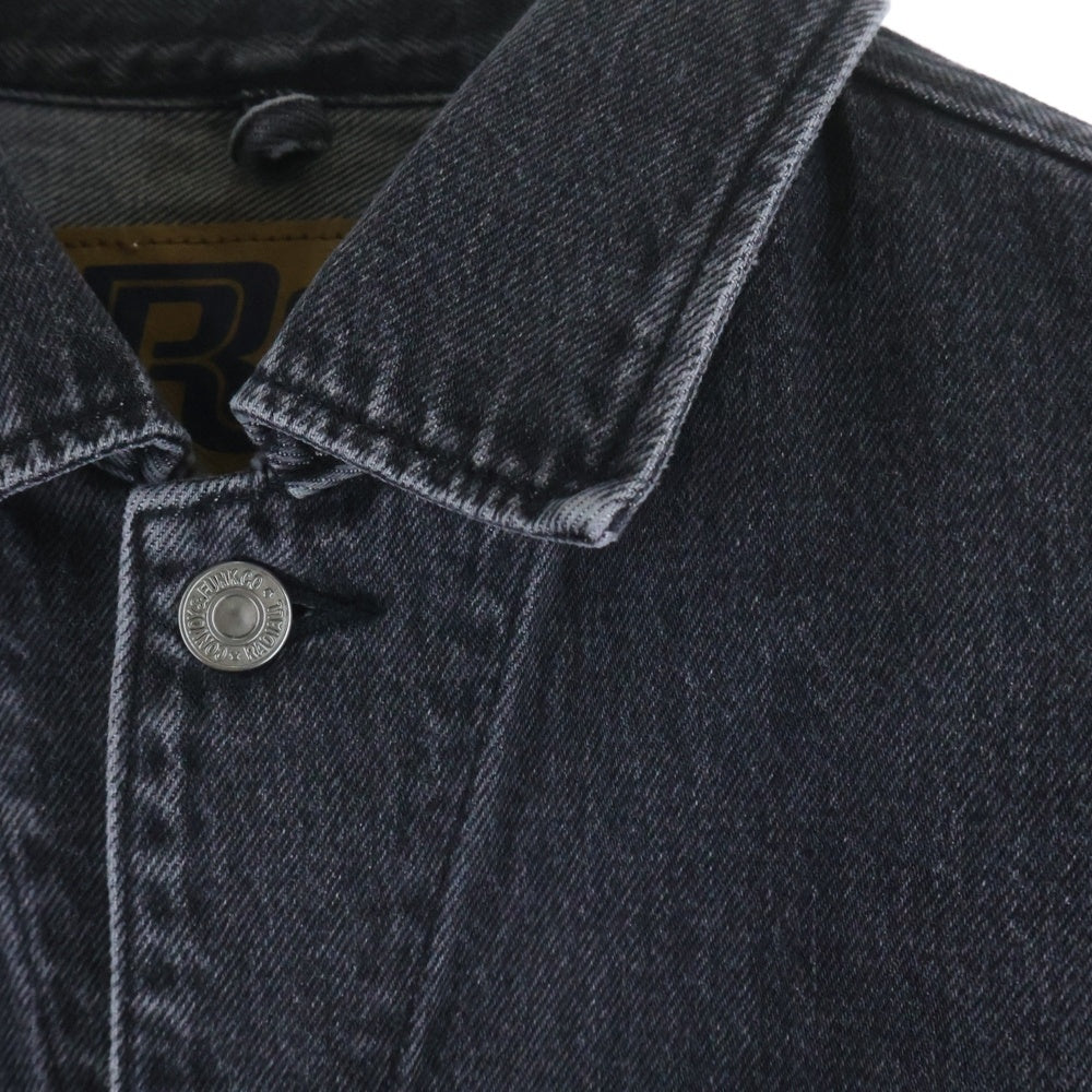 RADIALL(ラディアル) 25SS CLASSIC 350 TOP-TRUCKER JACKET デニムトラッカージャケット ブラック RAD-25SS-JK002-02