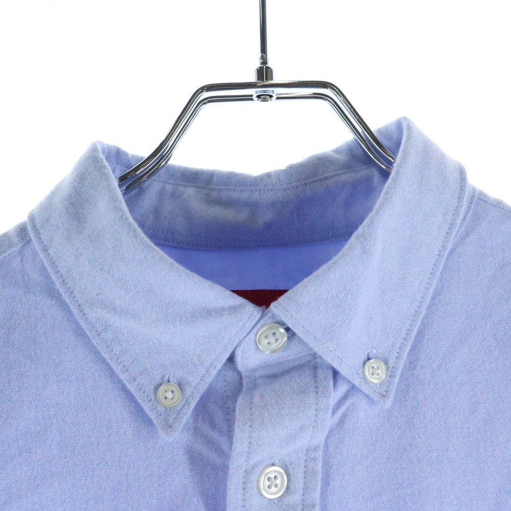 SUPREME(シュプリーム) 25AW Loose Fit Flannel Oxford Shirt ルーズフィット フランネル オックスフォード長袖シャツ ブルー