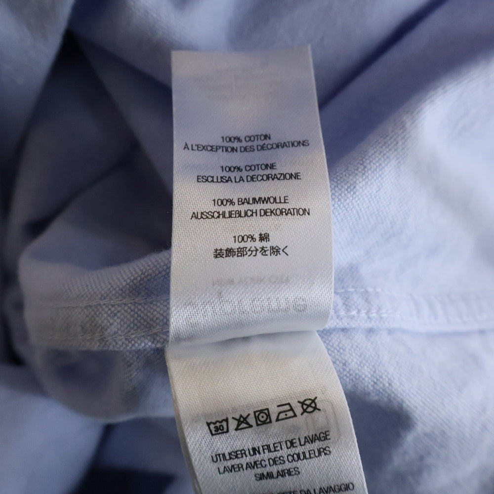 SUPREME(シュプリーム) 25AW Loose Fit Flannel Oxford Shirt ルーズフィット フランネル オックスフォード長袖シャツ ブルー