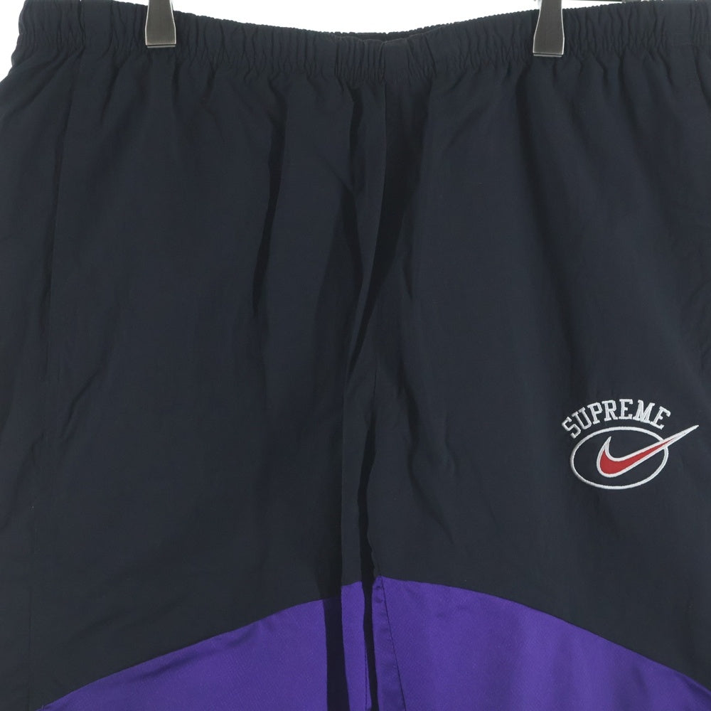 SUPREME(シュプリーム) 19SS ×NIKE WARM UP PANT ナイキ ウオームアップ ナイロンパンツ ブラック CI1106-012