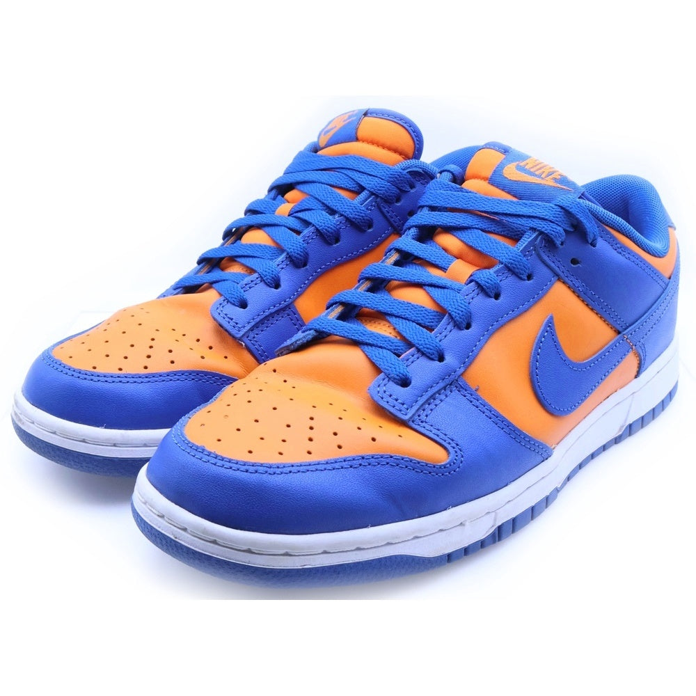 NIKE(ナイキ) DUNK LOW RETRO KNICKS ダンク レトロ ニックス ローカットスニーカー ブルー/オレンジ US10/28cm DV0833-800