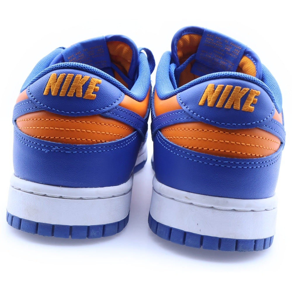 NIKE(ナイキ) DUNK LOW RETRO KNICKS ダンク レトロ ニックス ローカットスニーカー ブルー/オレンジ US10/28cm DV0833-800