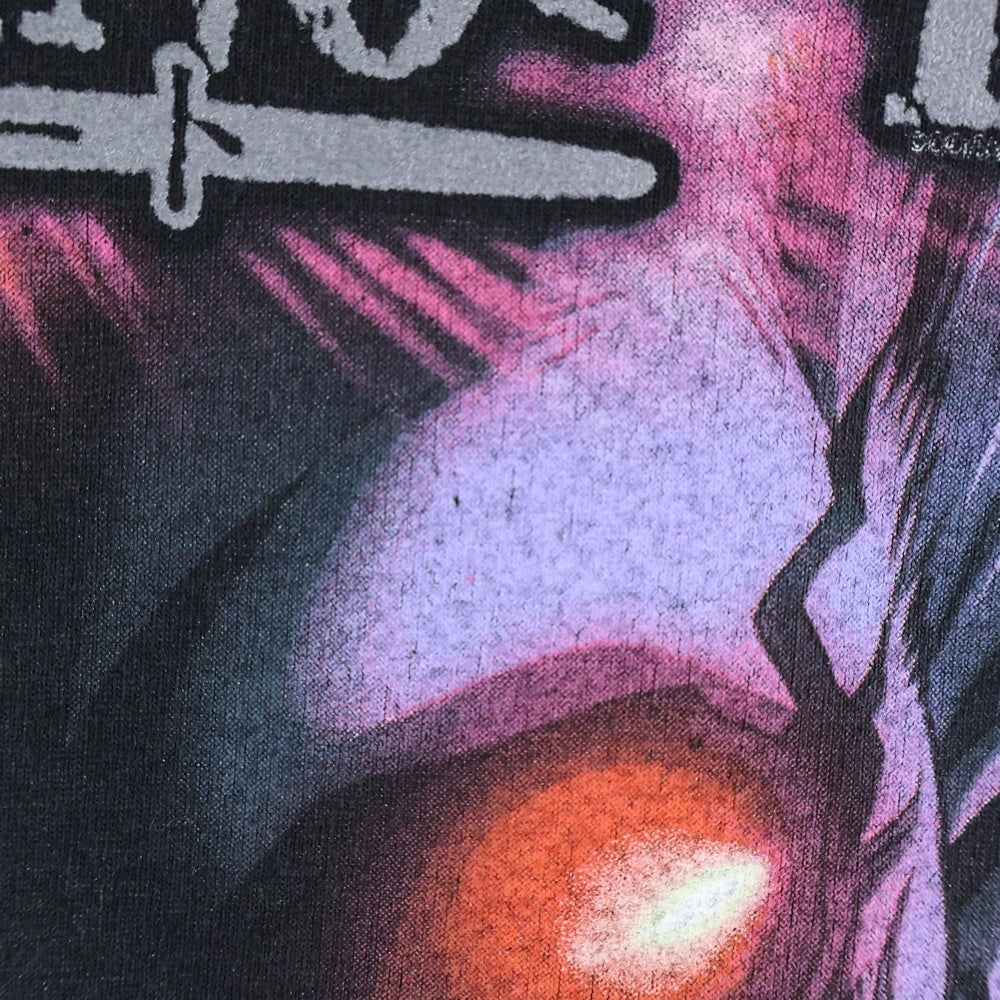 VINTAGE(ヴィンテージ) 00S VINTAGE DEATH-NOTE KIRA&RYU-KU TEE ヴィンテージ デスノート キラ リューク フロントプリントTシャツ 半袖クルーネックカットソー ブラック