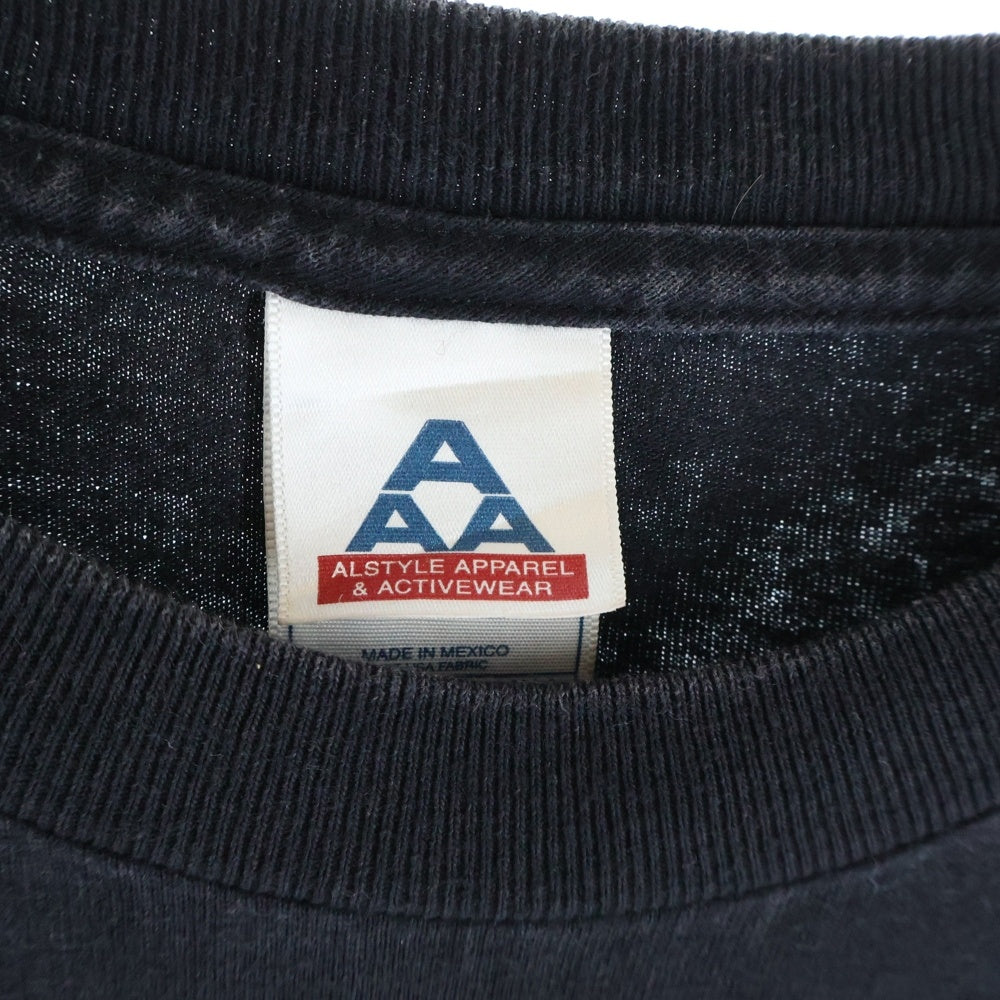 VINTAGE(ヴィンテージ) 00S VINTAGE FULLMETAL-ALCHEMIST TEE ヴィンテージ 鋼の錬金術師 ALSTYLEタグ フロントプリントTシャツ 半袖クルーネックカットソー ブラック